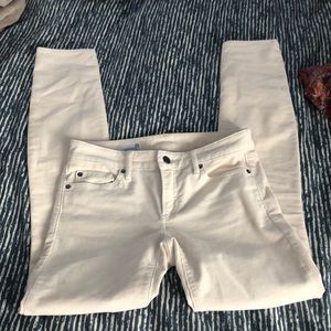 Gap 1969 Skinny Cords Off White Size 25